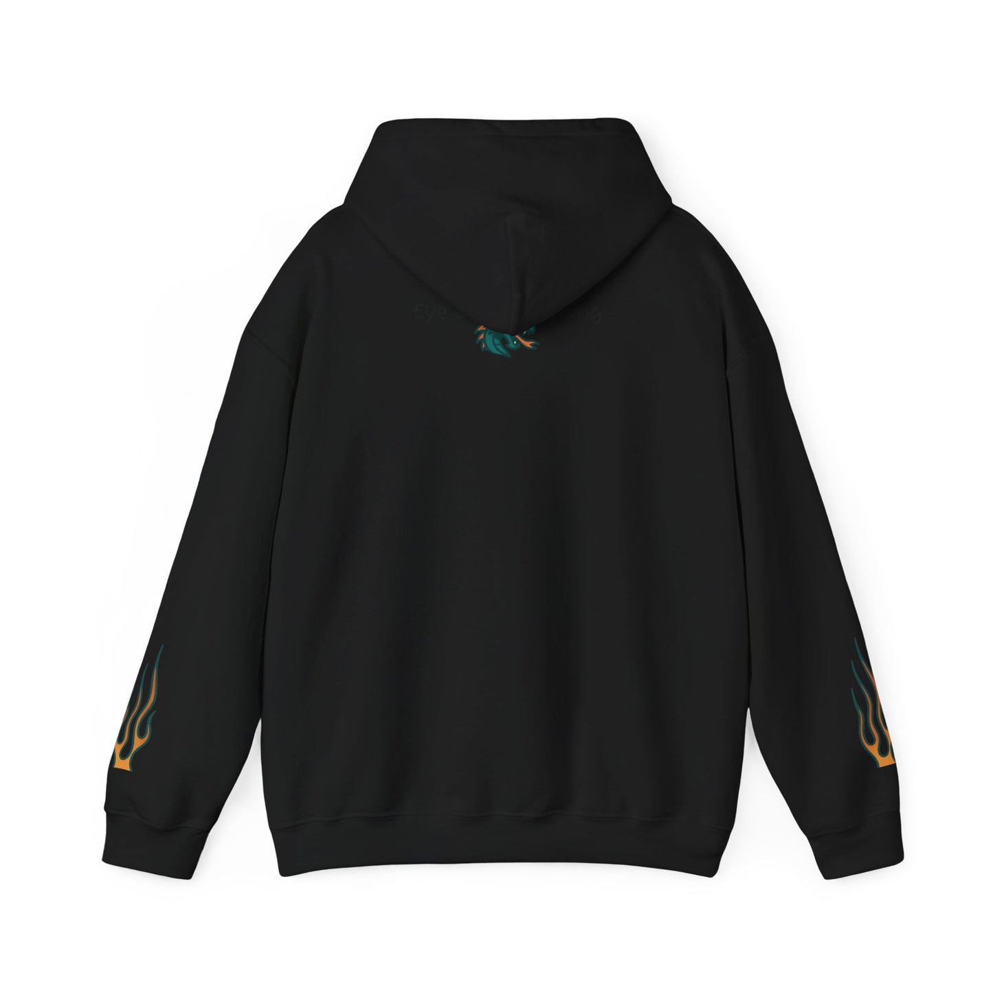 Dragon Hooded Sweatshirt | Unisex Heavy Blend, Cozy Streetwear, Spiritual Gift, Festival Apparel, Everyday Comfort