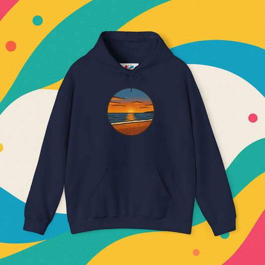 Beach Scene Hoodie Sweatshirt