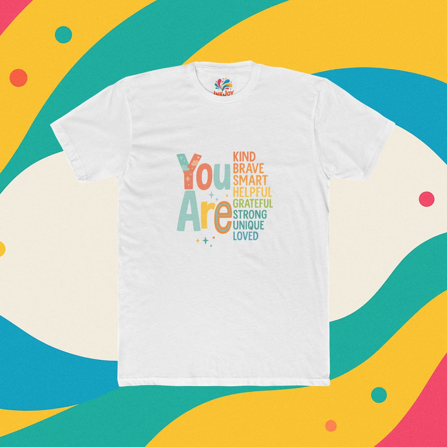 Inspirational Affirmation Tee, Motivational T-Shirt, Gift for Friends, Uplifting Crewneck, Self-Love Apparel, Positive Message Shirt