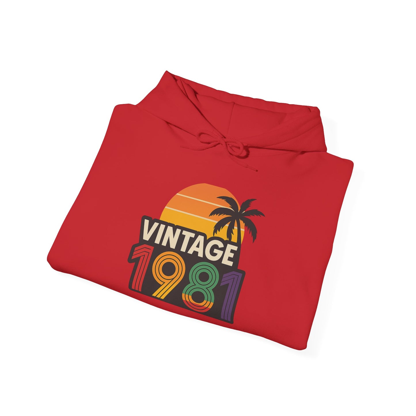 Customizable Retro Birth Year Hoodie Sweatshirt