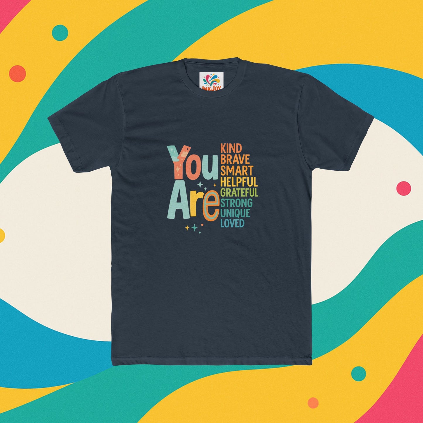 Inspirational Affirmation Tee, Motivational T-Shirt, Gift for Friends, Uplifting Crewneck, Self-Love Apparel, Positive Message Shirt