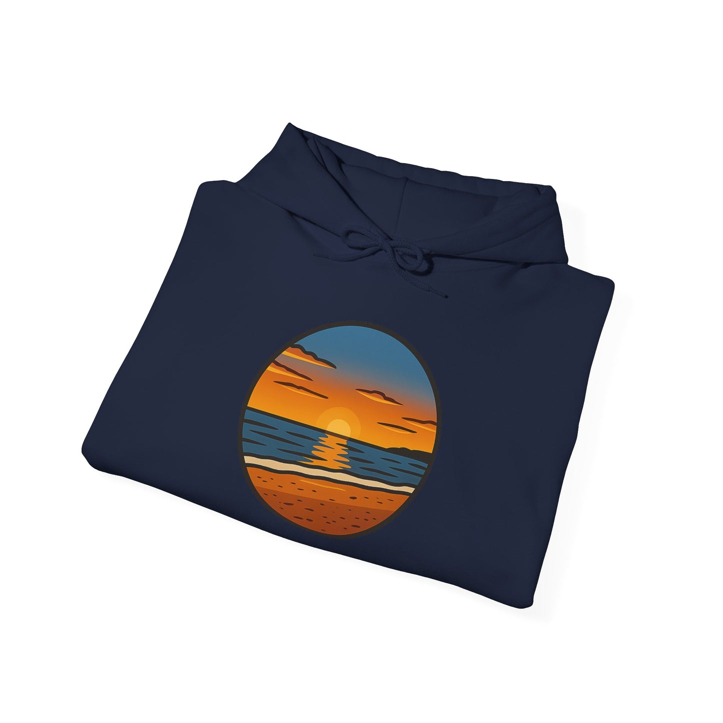 Beach Scene Hoodie Sweatshirt