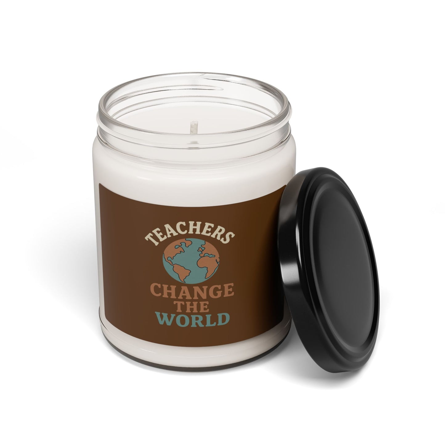 Candle - Teachers Change the World Scented Soy Candle, 9oz