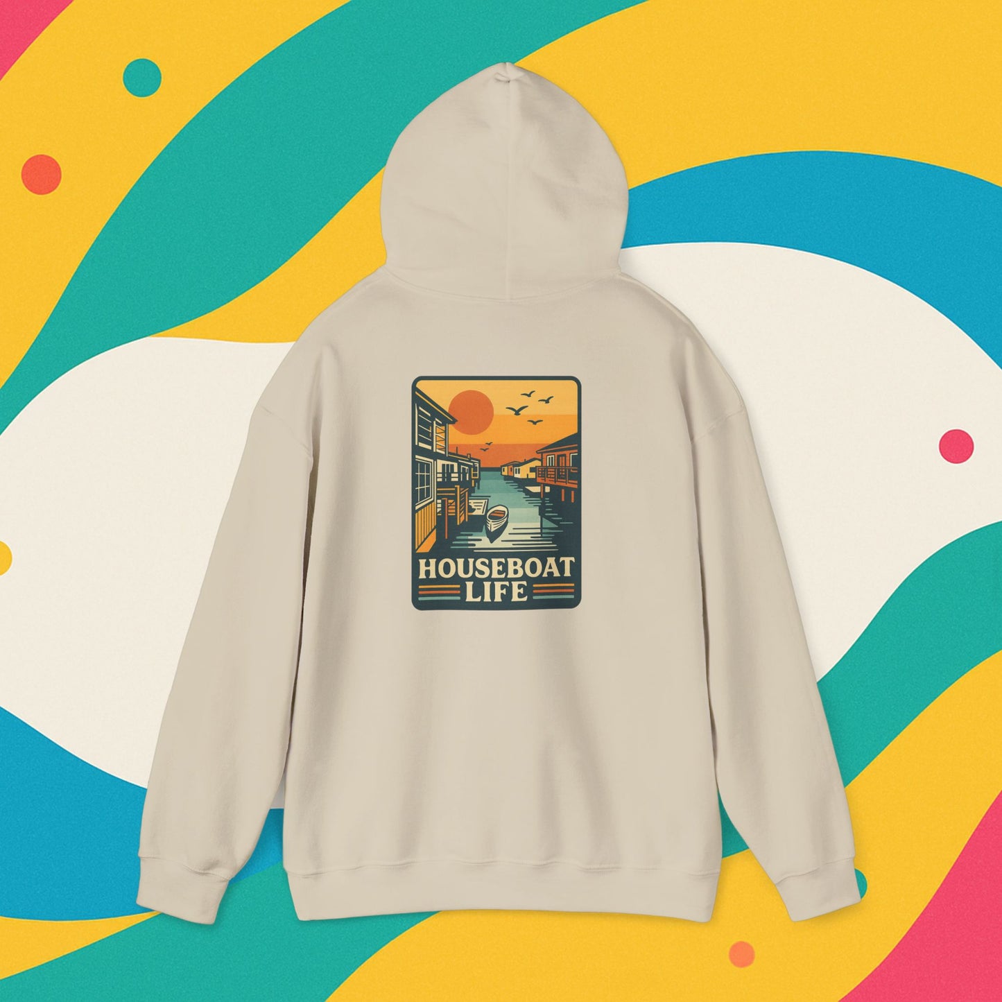 Houseboat Life Hoodie Sweatshirt