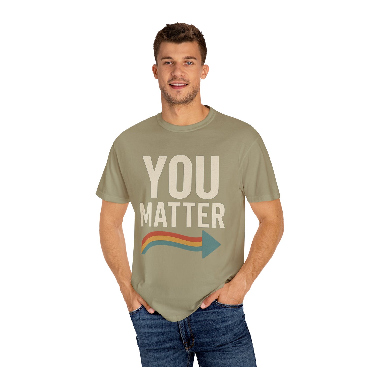 Dyed T-Shirt - YOU Matter Design