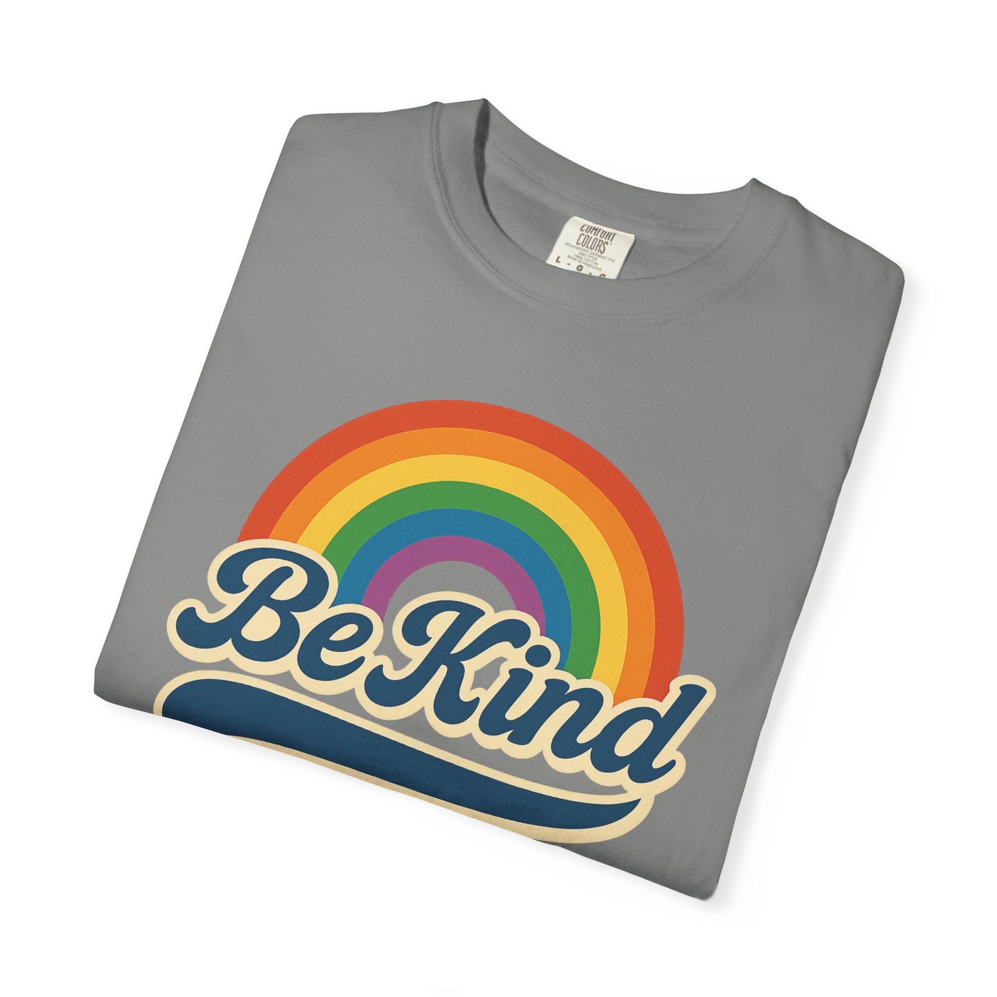 Be Kind Retro T-Shirt Blue