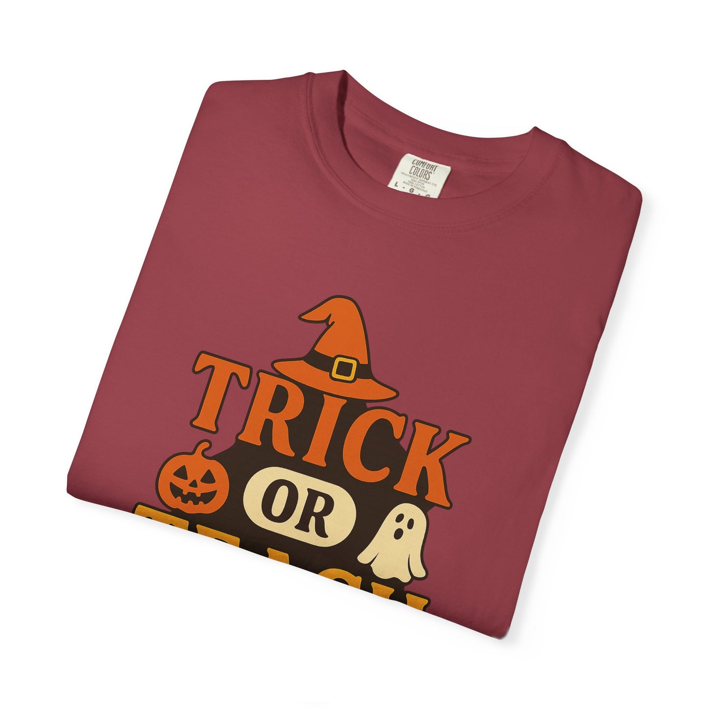 Garment-Dyed T-shirt - Trick or Teach