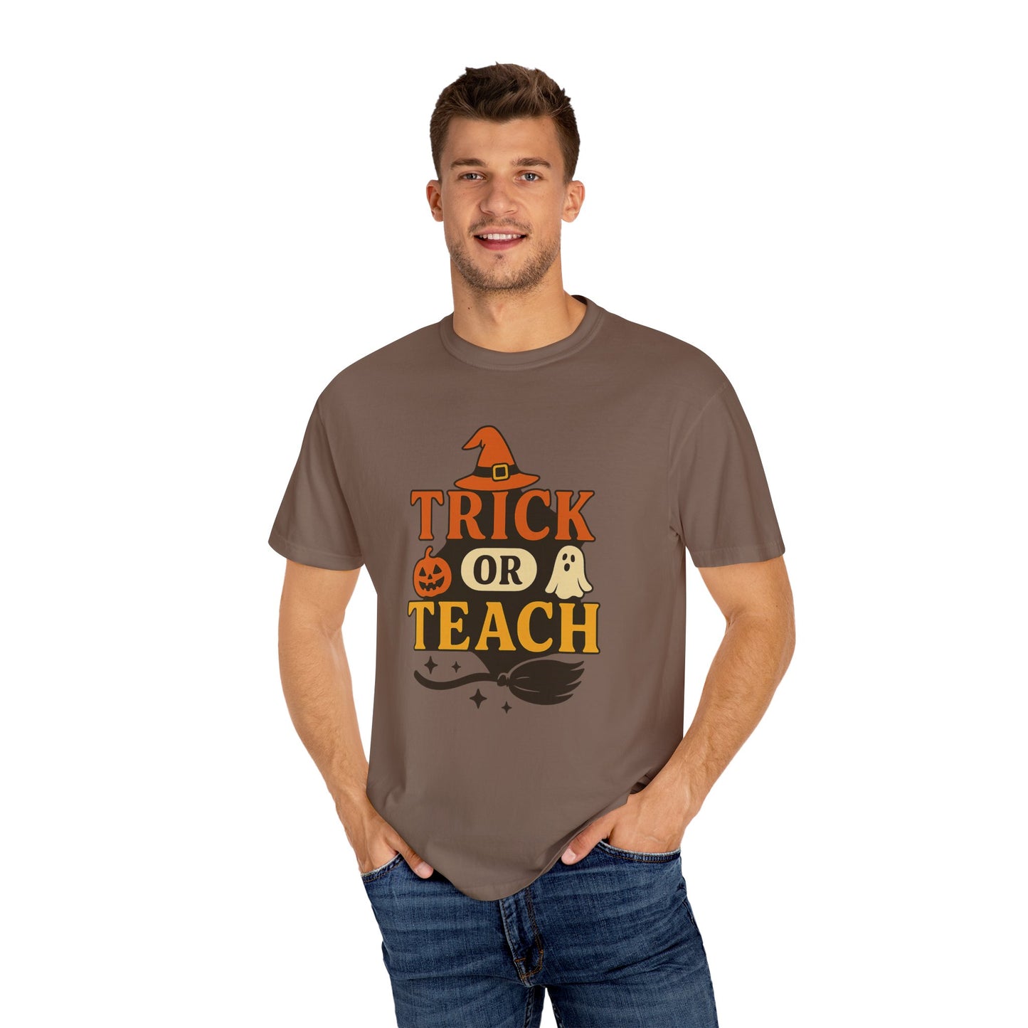 Garment-Dyed T-shirt - Trick or Teach