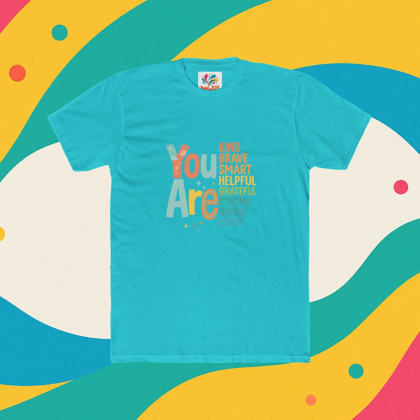 Inspirational Affirmation Tee, Motivational T-Shirt, Gift for Friends, Uplifting Crewneck, Self-Love Apparel, Positive Message Shirt