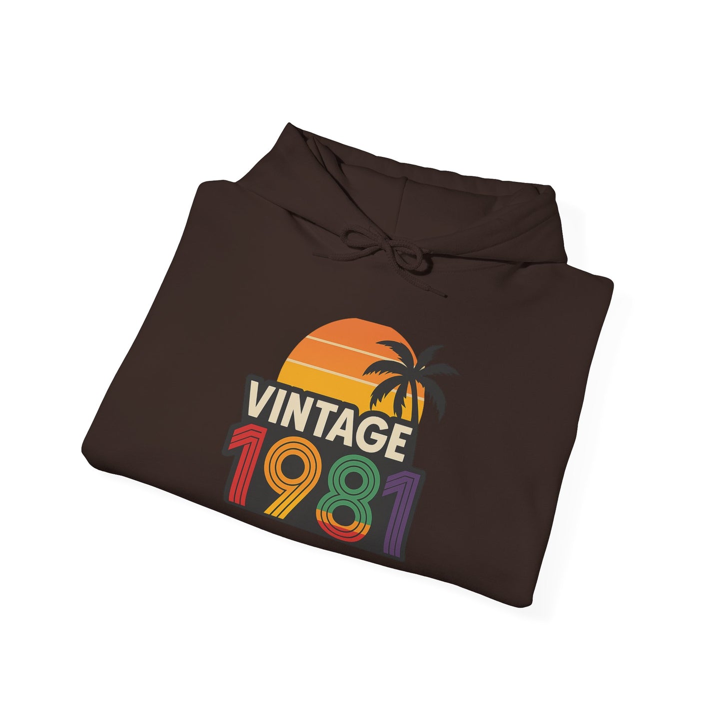 Customizable Retro Birth Year Hoodie Sweatshirt