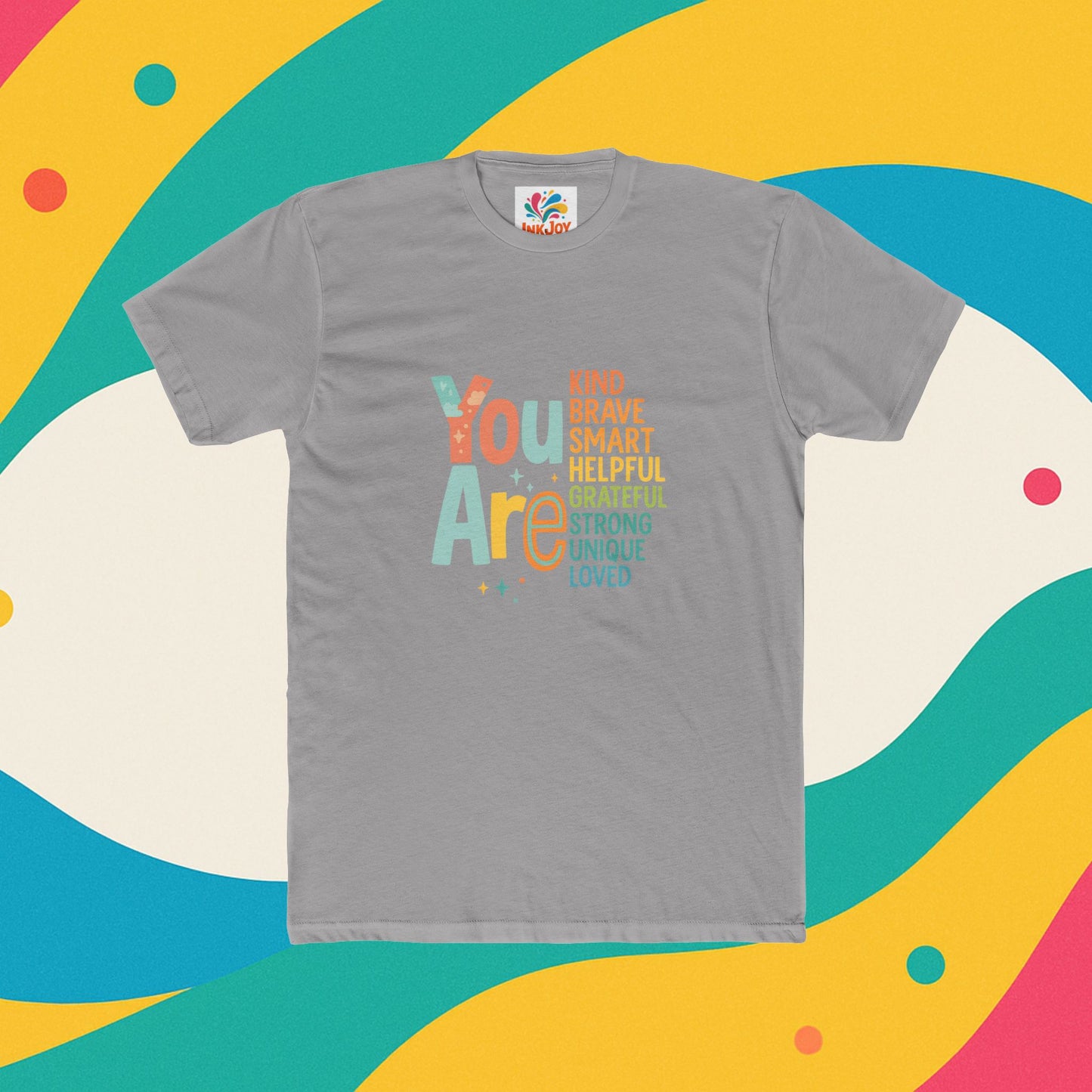 Inspirational Affirmation Tee, Motivational T-Shirt, Gift for Friends, Uplifting Crewneck, Self-Love Apparel, Positive Message Shirt