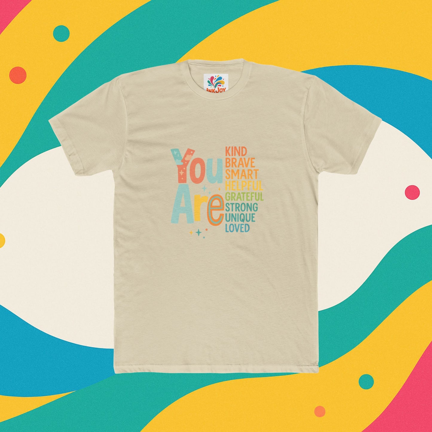 Inspirational Affirmation Tee, Motivational T-Shirt, Gift for Friends, Uplifting Crewneck, Self-Love Apparel, Positive Message Shirt