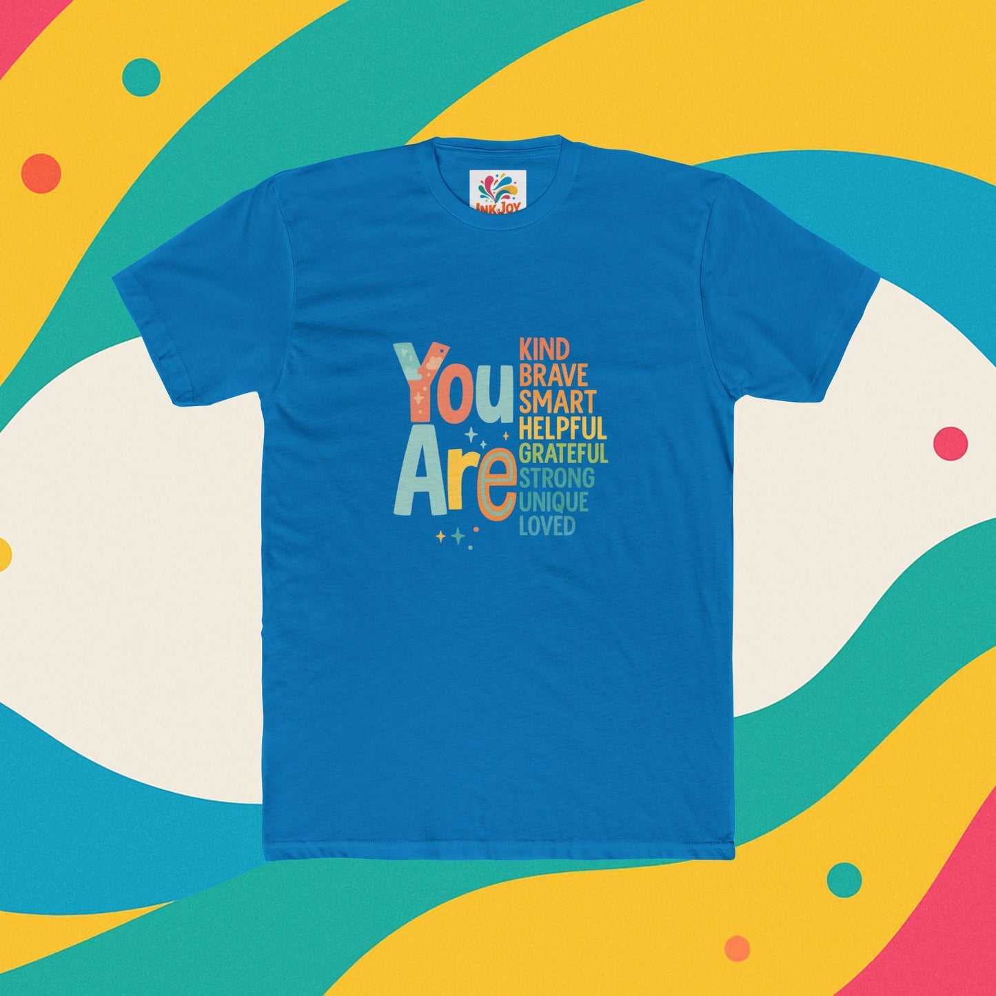 Inspirational Affirmation Tee, Motivational T-Shirt, Gift for Friends, Uplifting Crewneck, Self-Love Apparel, Positive Message Shirt