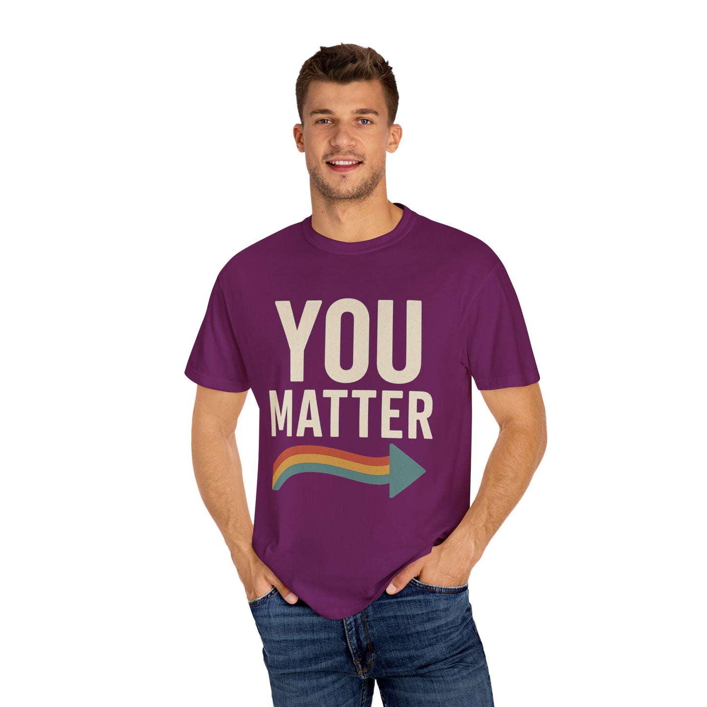 Dyed T-Shirt - YOU Matter Design