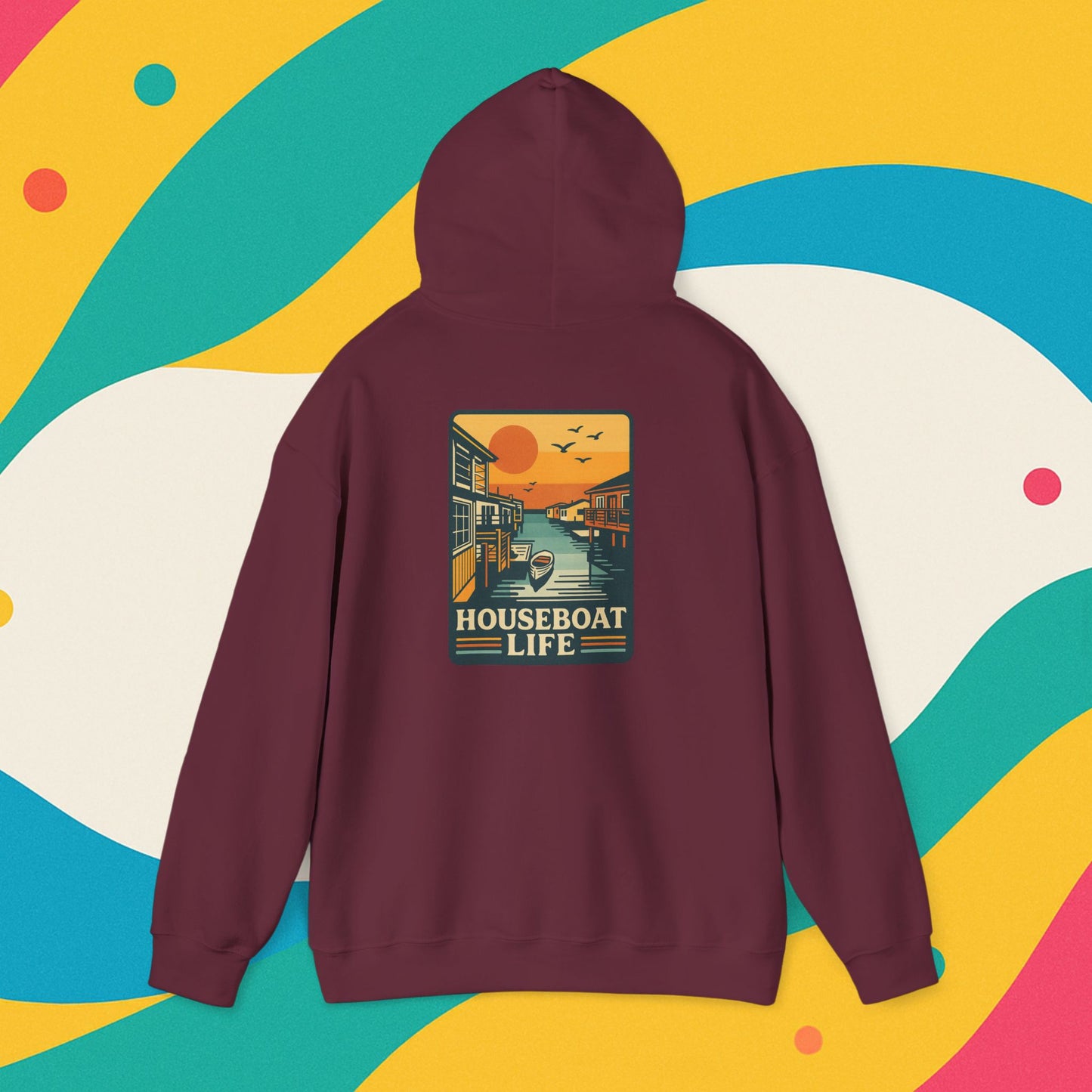 Houseboat Life Hoodie Sweatshirt