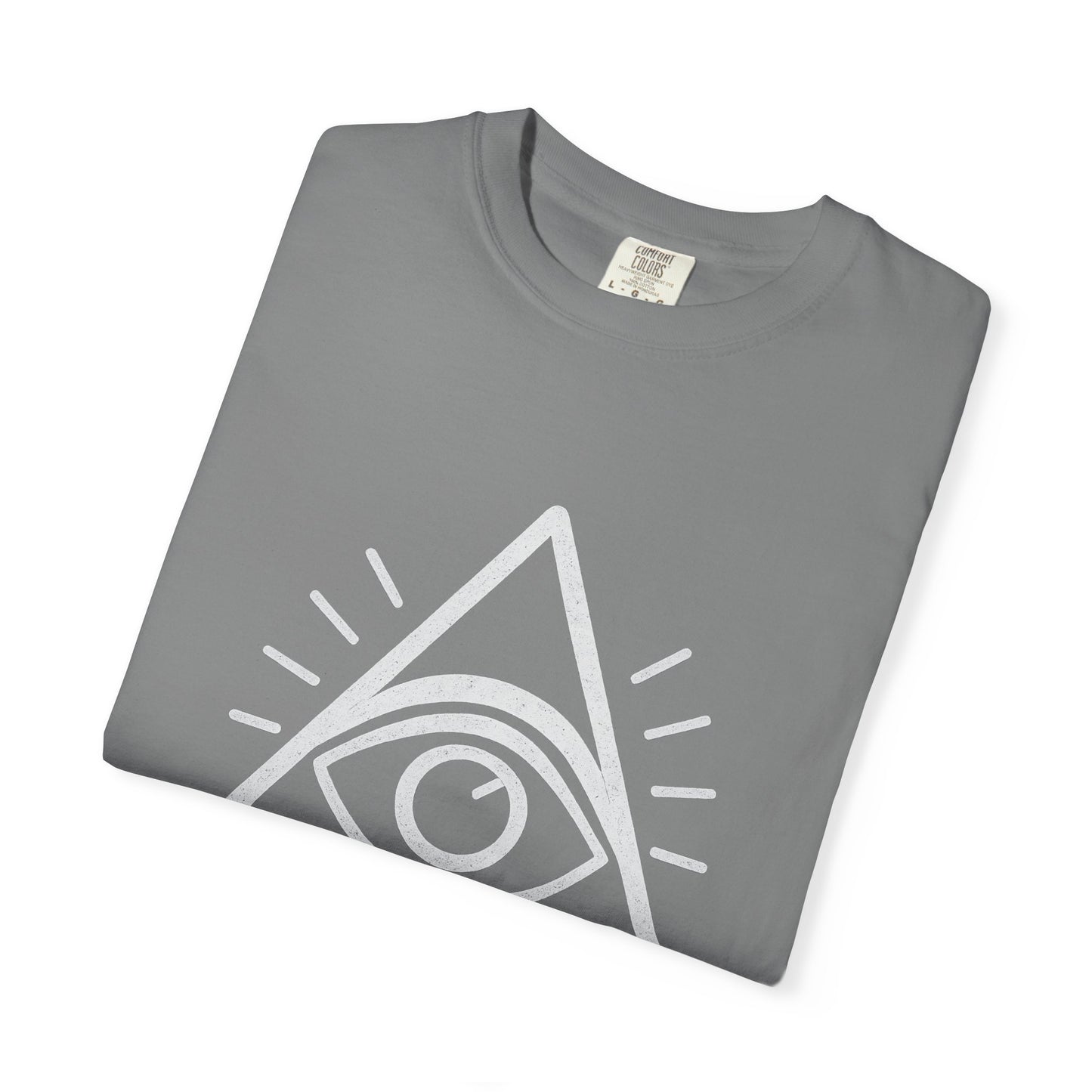 Eye See You Garment-Dyed T-shirt - Progress Over Perfection Design