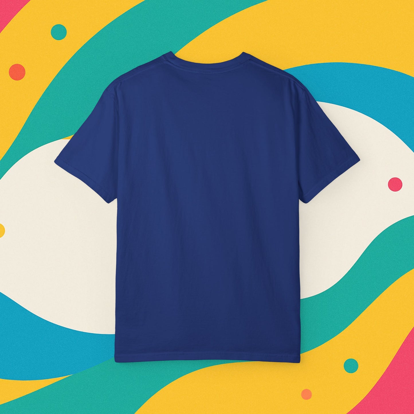 Garment-Dyed T-shirt - Progress Over Perfection Design