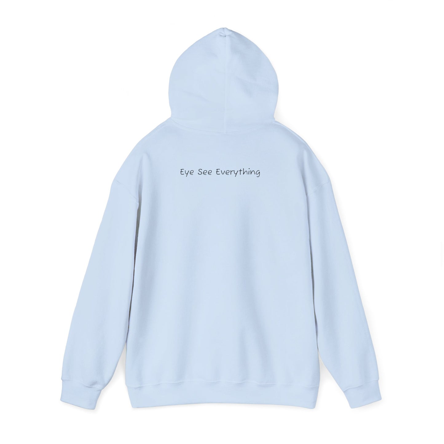 Mystic Eye Hooded Sweatshirt | Unisex Heavy Blend, Cozy Streetwear, Spiritual Gift, Festival Apparel, Everyday Comfort