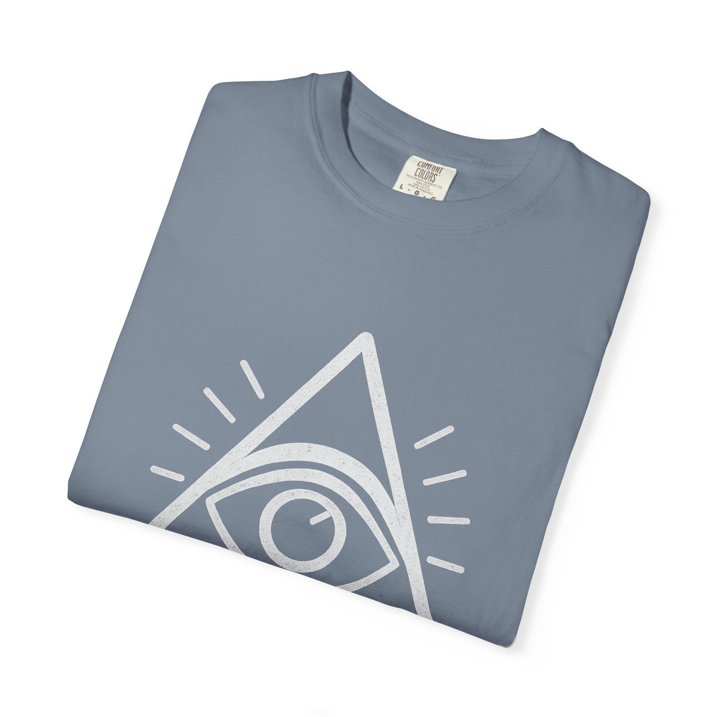 Eye See You Garment-Dyed T-shirt - Progress Over Perfection Design