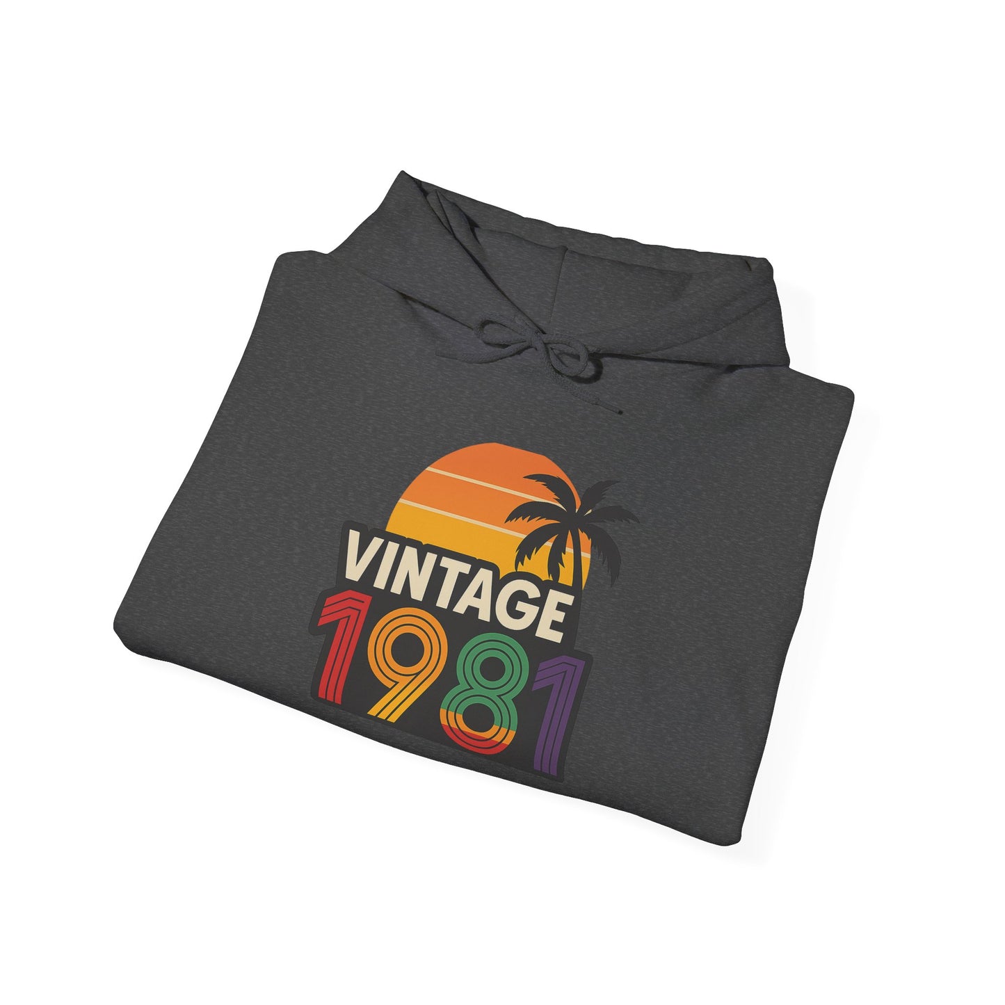 Customizable Retro Birth Year Hoodie Sweatshirt