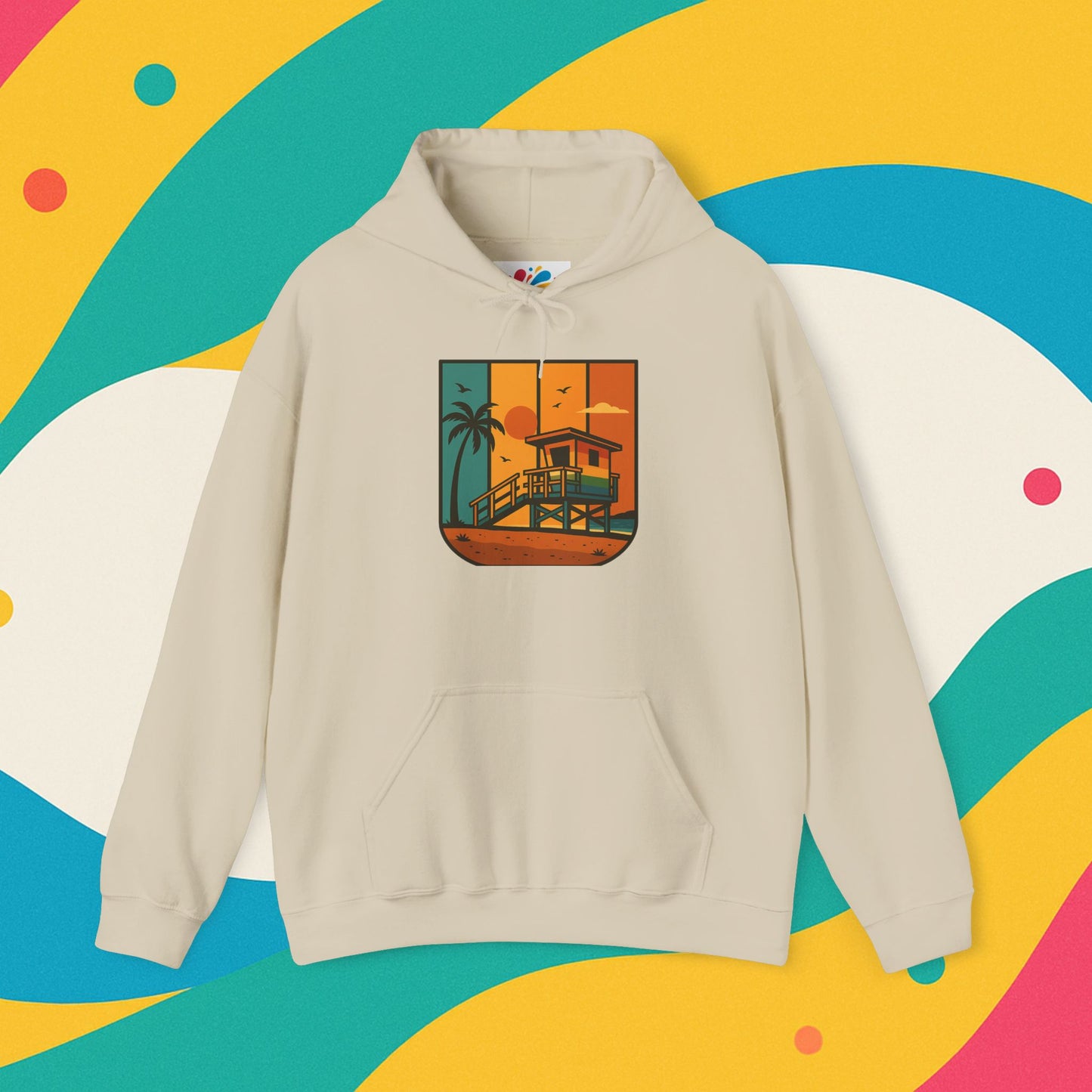 Lifeguard station  Hoodie Sweatshirt