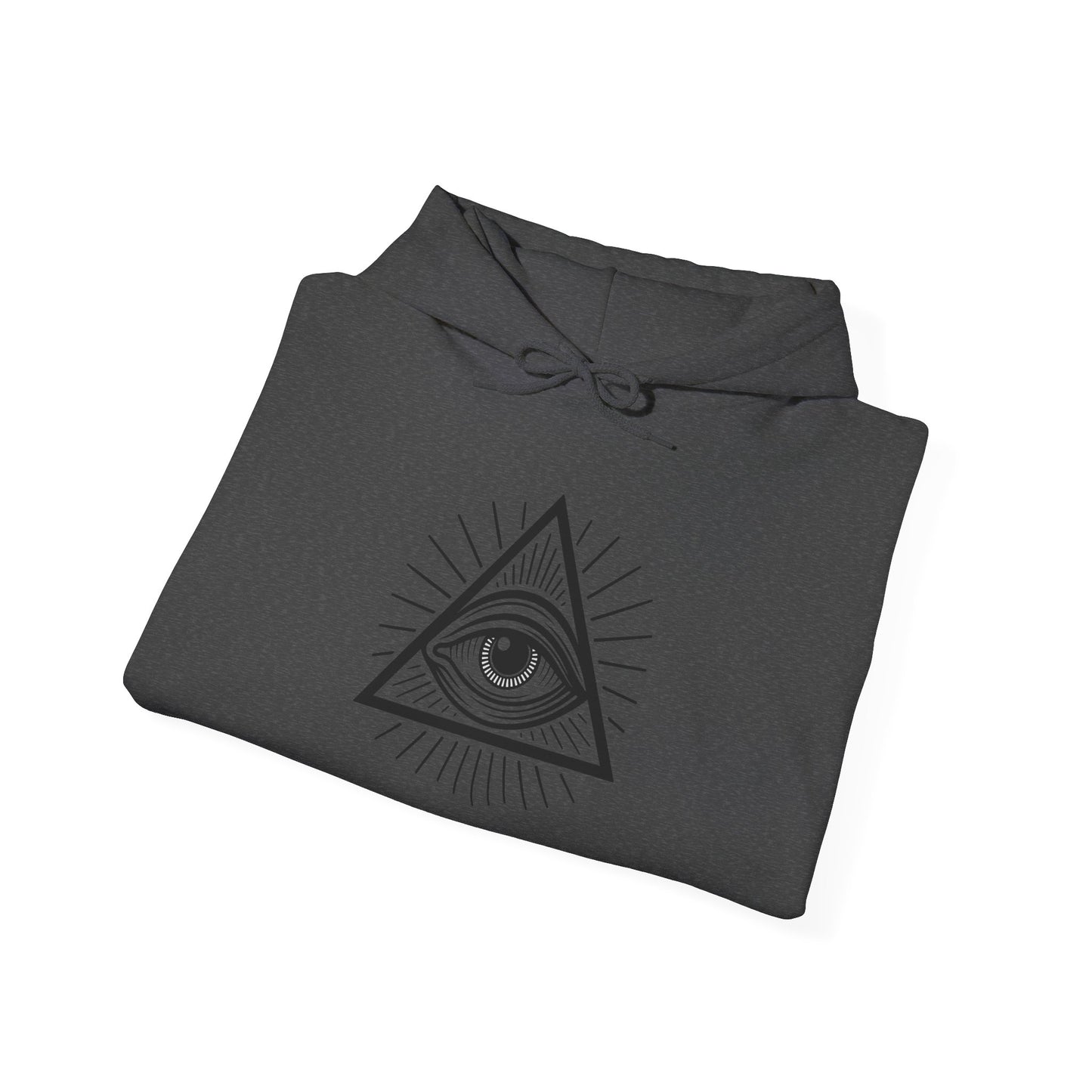 Mystic Eye Hooded Sweatshirt | Unisex Heavy Blend, Cozy Streetwear, Spiritual Gift, Festival Apparel, Everyday Comfort