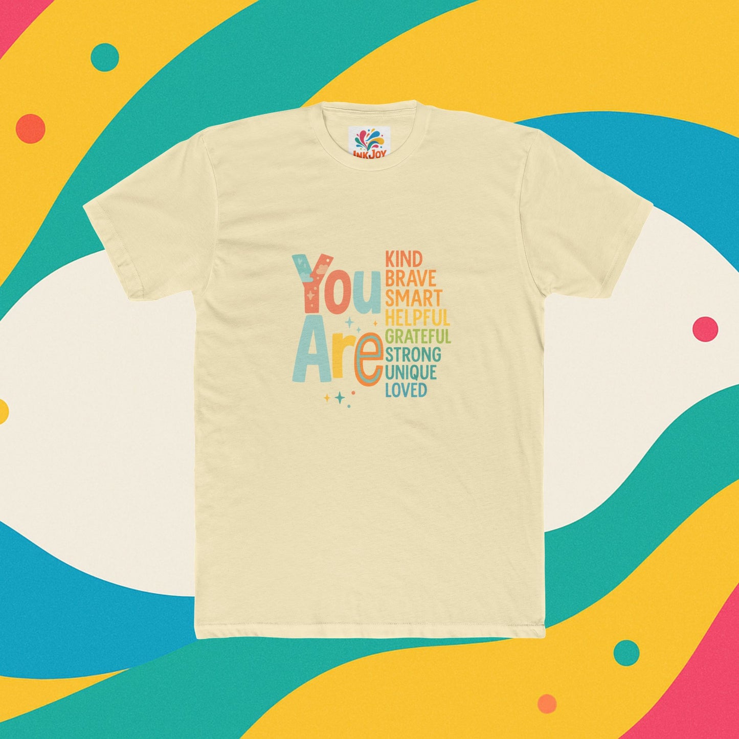 Inspirational Affirmation Tee, Motivational T-Shirt, Gift for Friends, Uplifting Crewneck, Self-Love Apparel, Positive Message Shirt