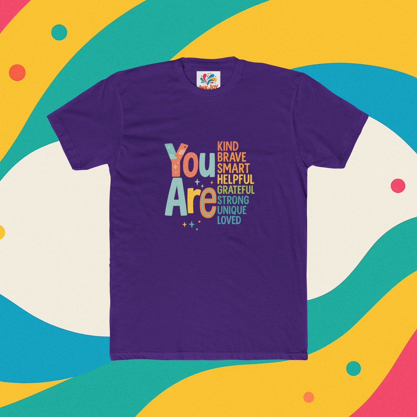 Inspirational Affirmation Tee, Motivational T-Shirt, Gift for Friends, Uplifting Crewneck, Self-Love Apparel, Positive Message Shirt