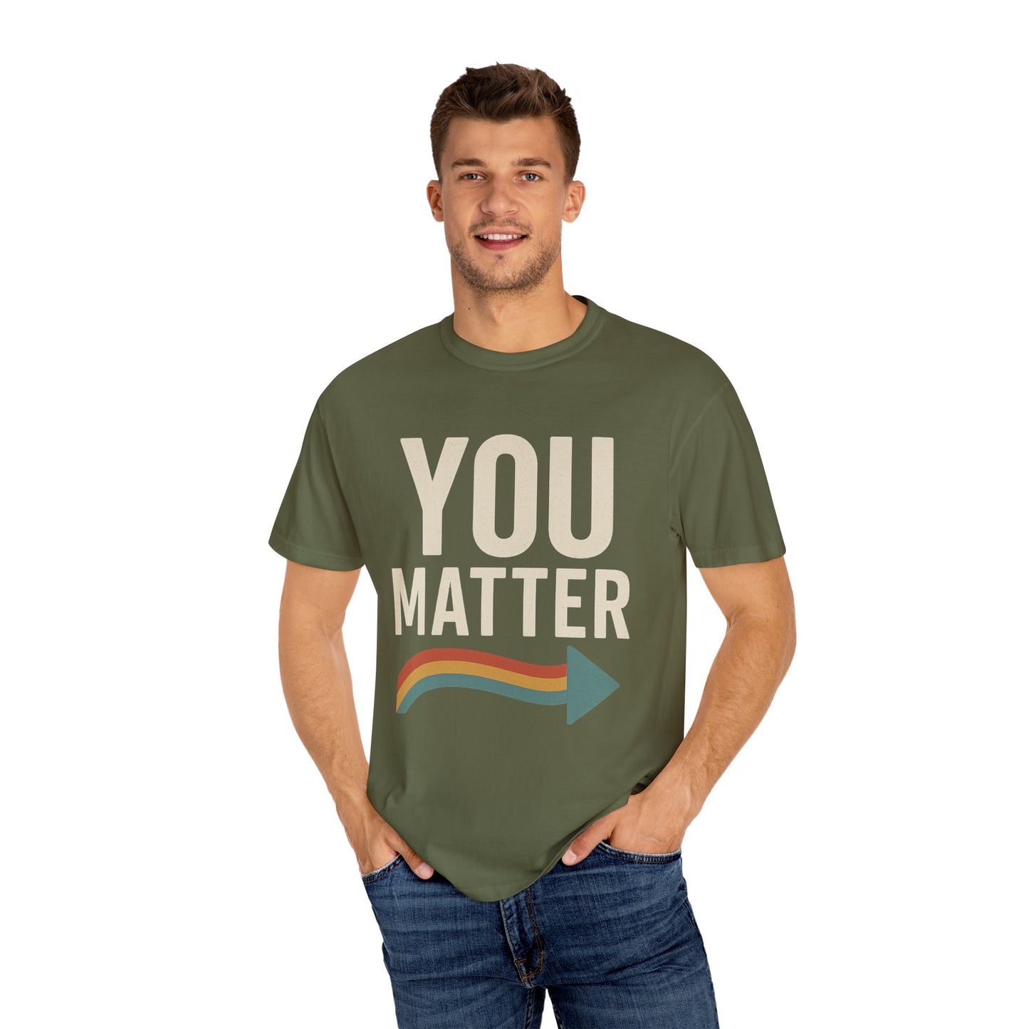 Dyed T-Shirt - YOU Matter Design