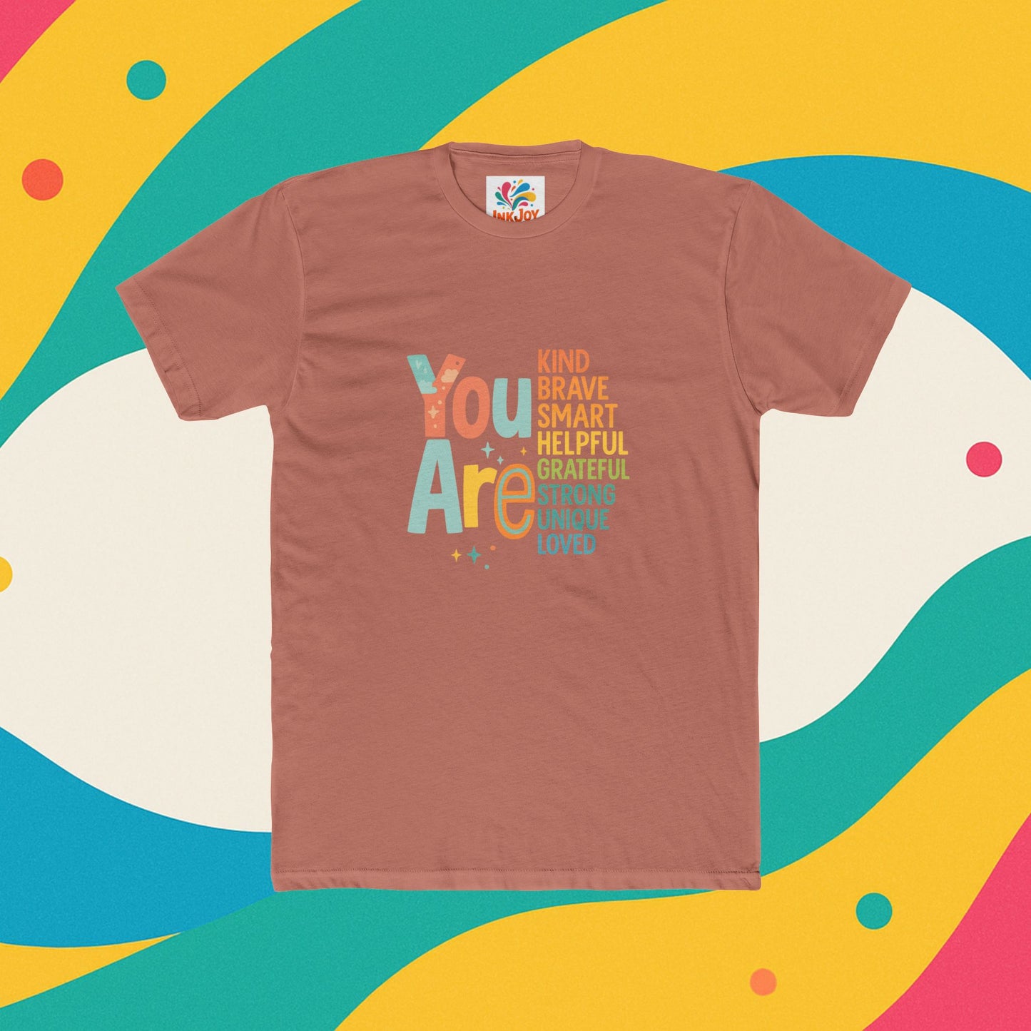 Inspirational Affirmation Tee, Motivational T-Shirt, Gift for Friends, Uplifting Crewneck, Self-Love Apparel, Positive Message Shirt