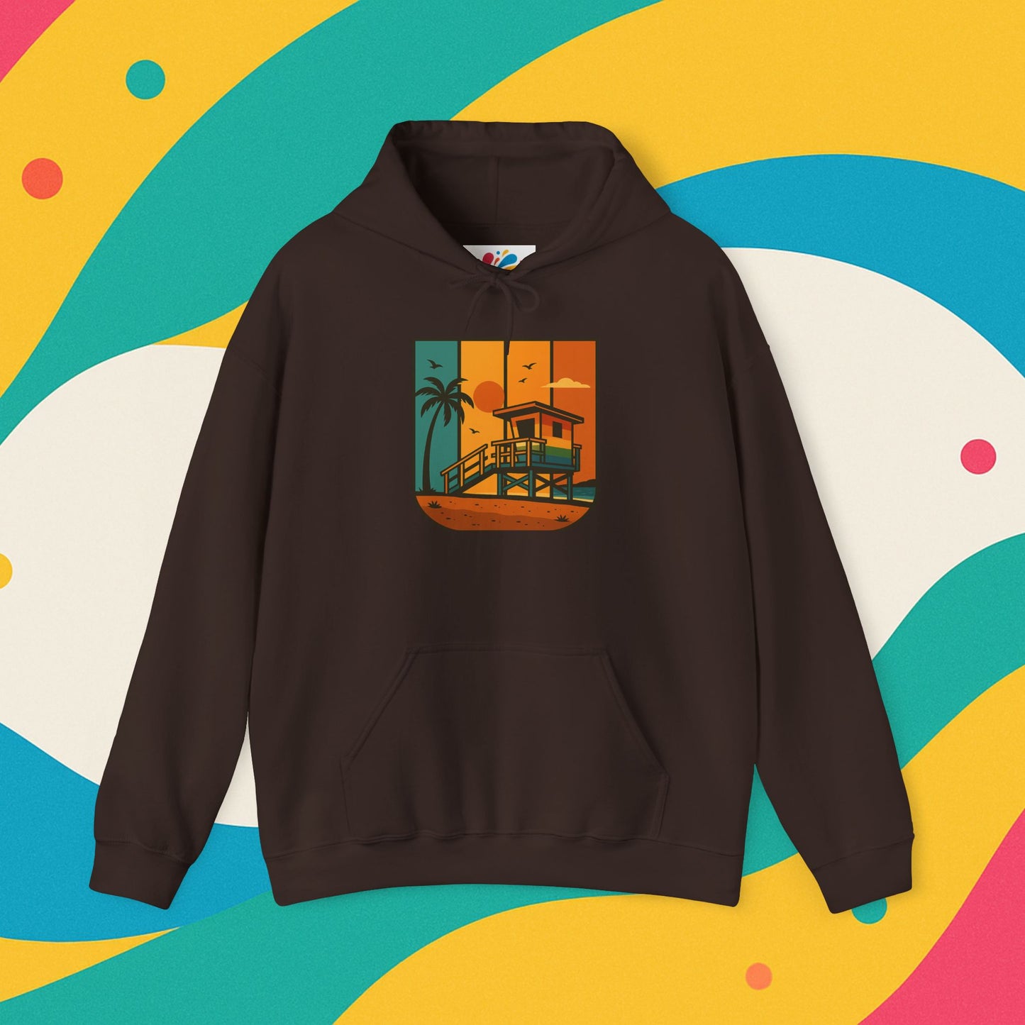 Lifeguard station  Hoodie Sweatshirt