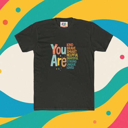 Inspirational Affirmation Tee, Motivational T-Shirt, Gift for Friends, Uplifting Crewneck, Self-Love Apparel, Positive Message Shirt