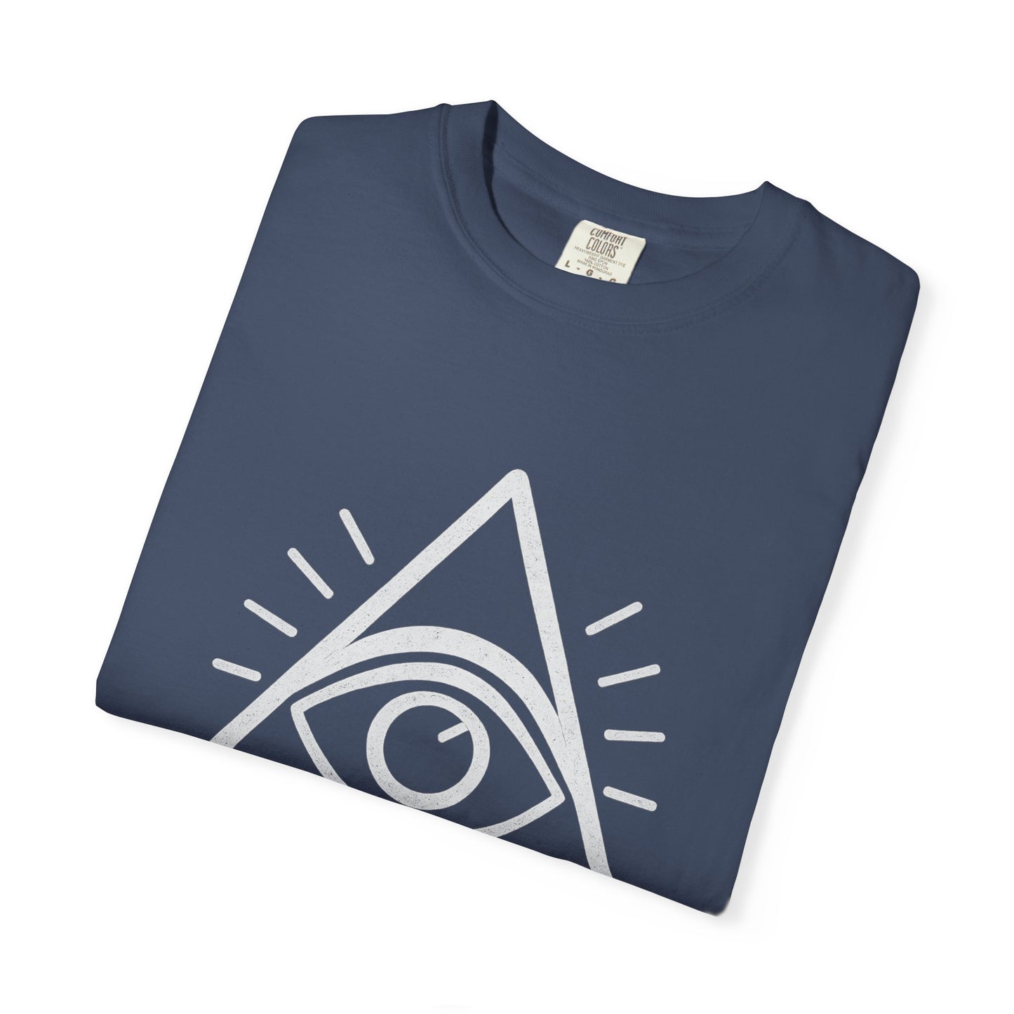 Eye See You Garment-Dyed T-shirt - Progress Over Perfection Design